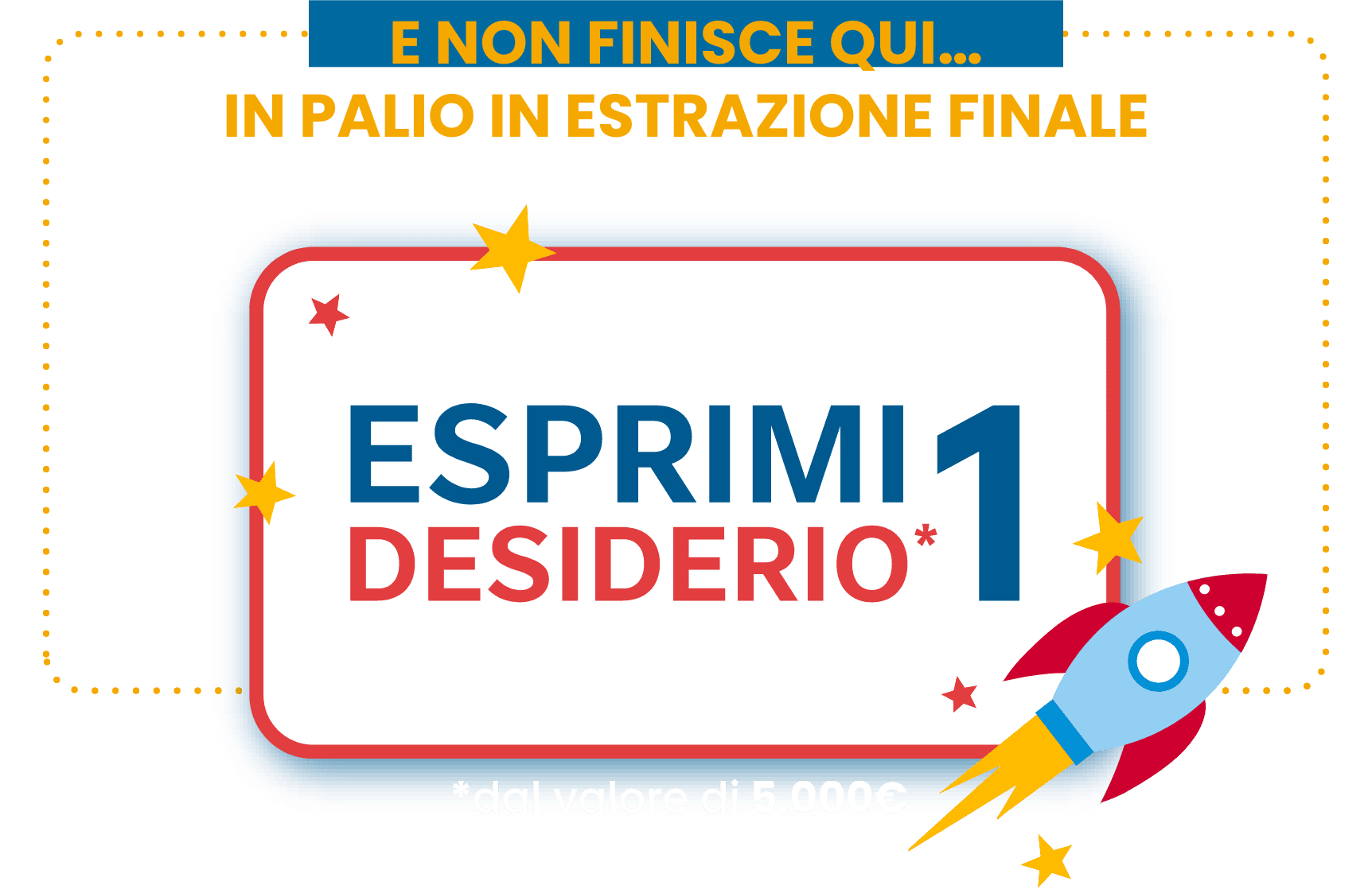 immagine di una card in palio estrazione finale esprimi 1 desiderio