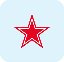logo della stella rossa san pellegrino