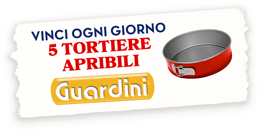 Vinci ogni giorno una tortiera apribile Guardini