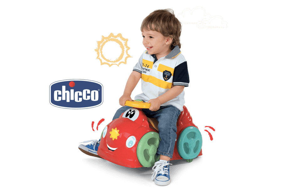 immagine premio con cavalcabile all around chicco