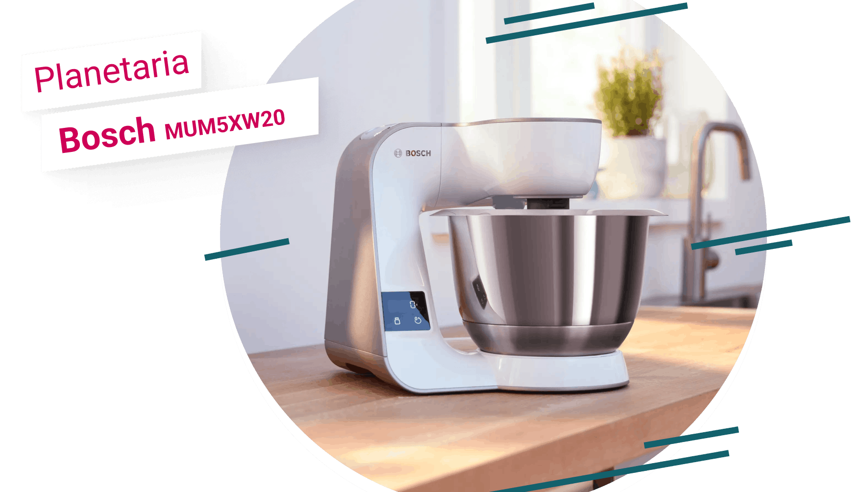 Planetaria Bosch MUM5XW20