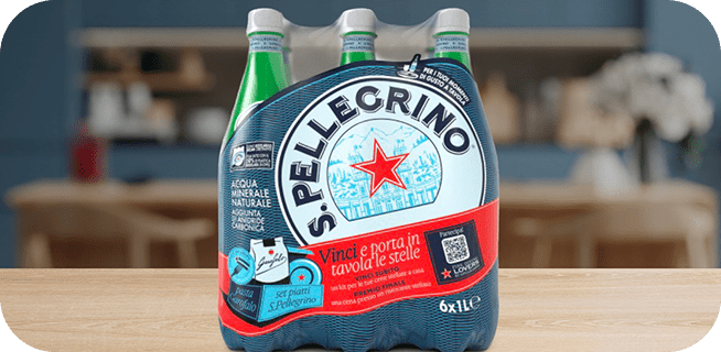 pack bottiglie San Pellegrino