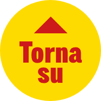 immagine di infografica rotonda gialla con numero scritta 'torna su' in rosso al centro