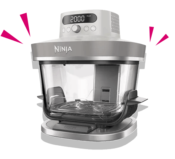 Friggitrice ad aria in vetro XL Ninja CRISPi PRO