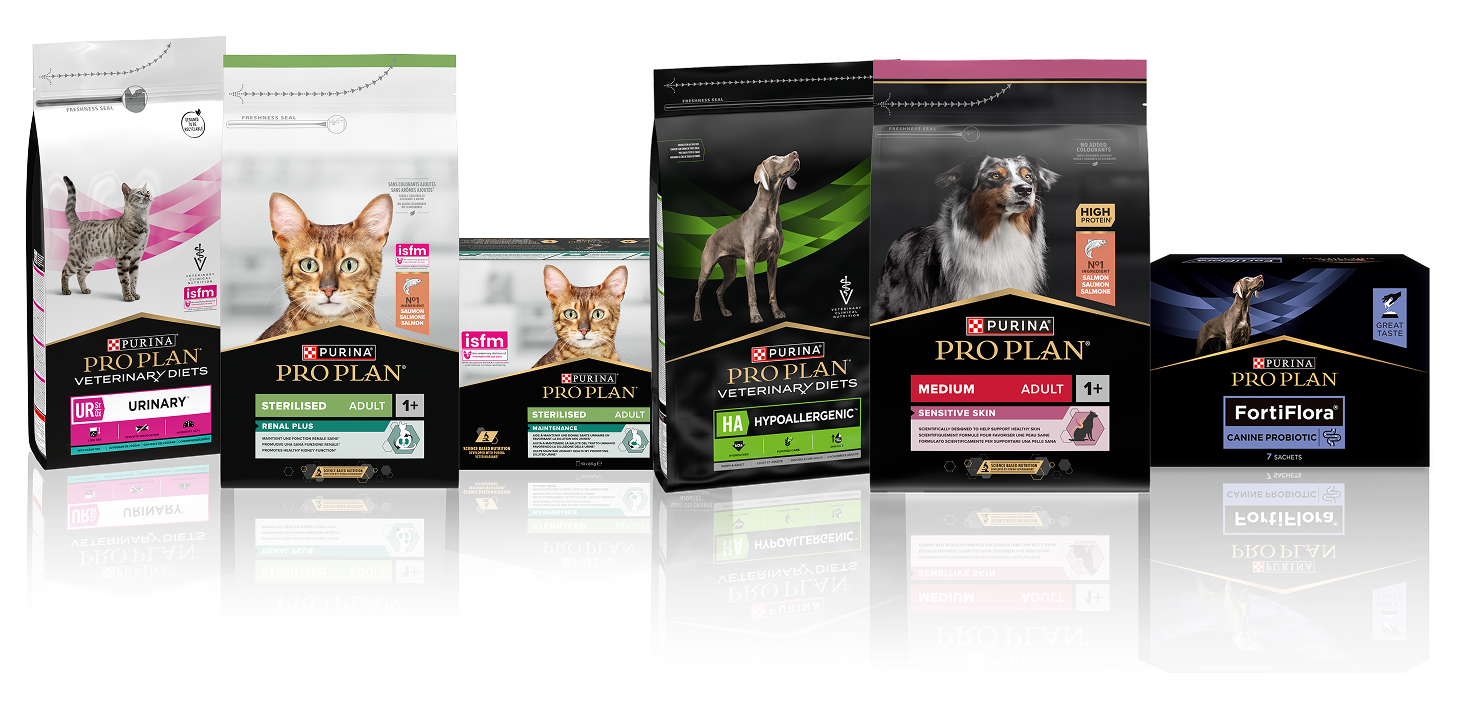 Prodotti Purina Pro Plan per cane e gatto